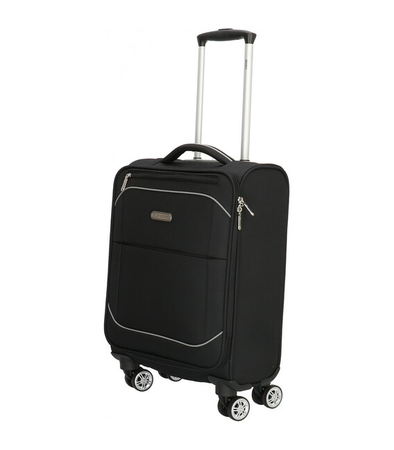 Чемодан Enrico Benetti Philadelphia Black маленький S Eb35054 001-50 фото, картинка, изображение