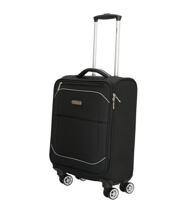 Чемодан Enrico Benetti Philadelphia Black маленький S Eb35054 001-50 фото, картинка, изображение