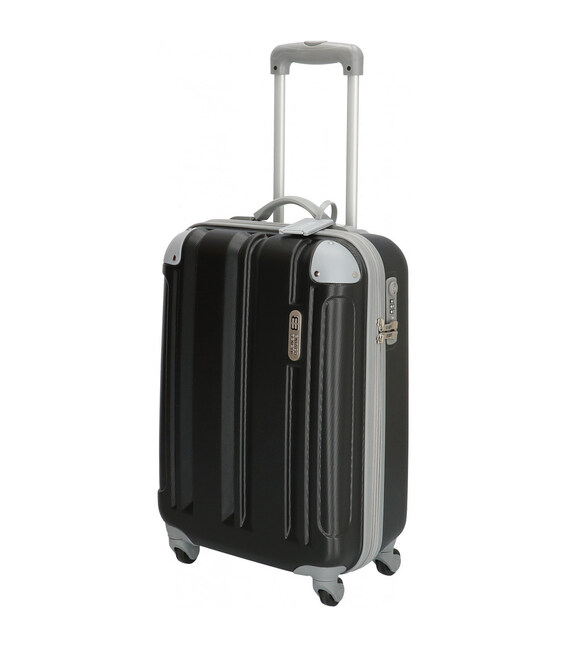 Чемодан Enrico Benetti Saint-Louis Black маленький S Eb39031 001-50 фото