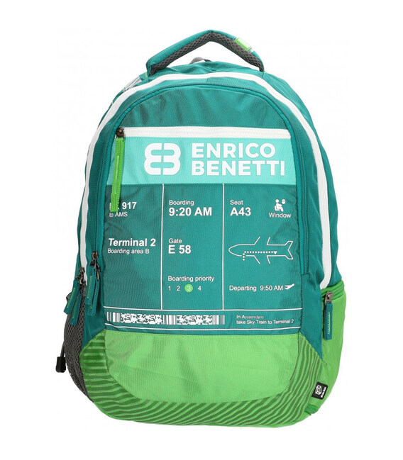 Рюкзак для ноутбука Enrico Benetti WELLINGTON/Green Eb47193 023 фото, картинка, изображение