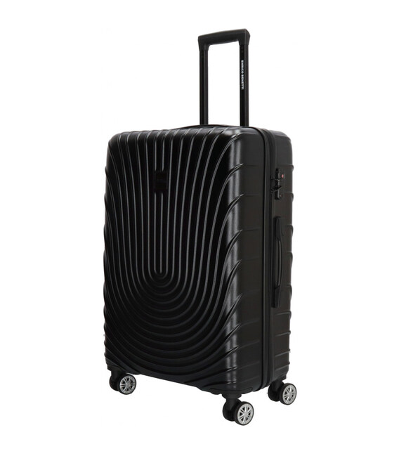 Чемодан Enrico Benetti Calgary Black средний M Eb49017 001-70 фото, картинка, изображение