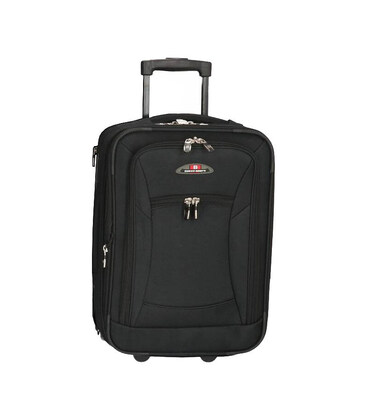 Чемодан Enrico Benetti MEMPHIS/Black XS Очень маленький S Eb35021 001-42 фото, картинка, изображение