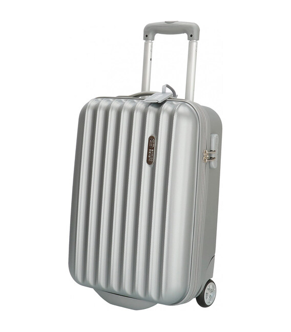 Чемодан Enrico Benetti Wichita Silver маленький S Eb39030 998-50 фото, картинка, изображение