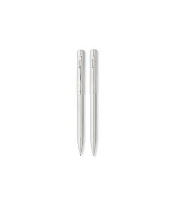 Набір Franklin Covey GREENWICH Satin/Chrome CT BP+PCL (кулькова ручка + олівець) картинка, зображення, фото