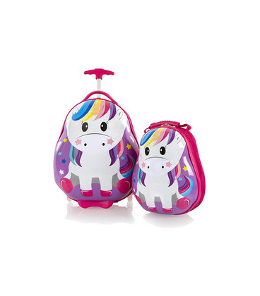 Набор Чемодан на 2 колесах + Рюкзак Heys TRAVEL TOTS/Unicorn He13030-3187-00 картинка, изображение, фото