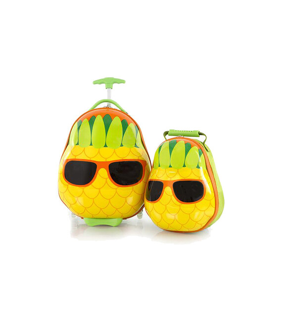 Набор Чемодан на 2 колесах + Рюкзак Heys TRAVEL TOTS/Pineapple He13030-3198-00 фото, картинка, изображение