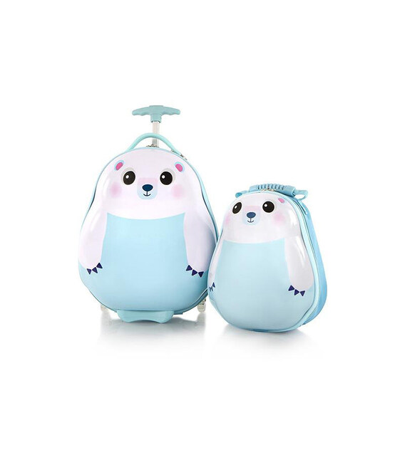 Набор Чемодан на 2 колесах + Рюкзак Heys TRAVEL TOTS/Polar Bear He13030-3201-00 фото, картинка, изображение