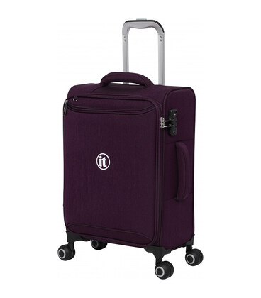 Чемодан IT Luggage PIVOTAL/Two Tone Dark Red маленький S IT12-2461-08-S-M222 фото, картинка, изображение