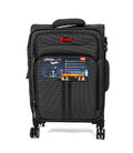 Чемодан IT Luggage APPLAUD/Grey-Black маленький S IT12-2457-08-S-M246 фото, картинка, изображение