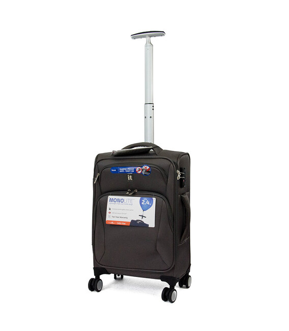 Чемодан IT Luggage SATIN/Dark Grey маленький S IT12-2225-08-S-S755 фото, картинка, изображение