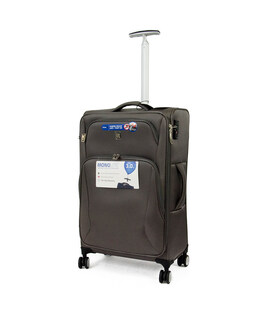 Чемодан IT Luggage SATIN/Dark Grey средний M IT12-2225-08-M-S755 фото, картинка, изображение
