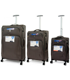 Набор чемоданов IT Luggage SATIN/Dark Grey IT12-2225-08-3N-S755 фото, картинка, изображение
