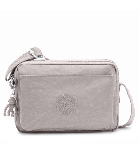 Сумочка Kipling ABANU средний M Grey Gris (89L) KI7076_89L фото, картинка, изображение