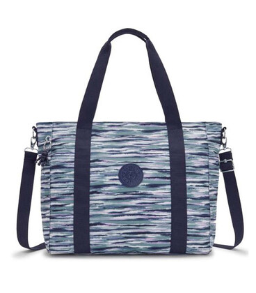Жіноча сумка Kipling ASSENI Brush Stripes (W66) KI7417_W66 картинка, зображення, фото