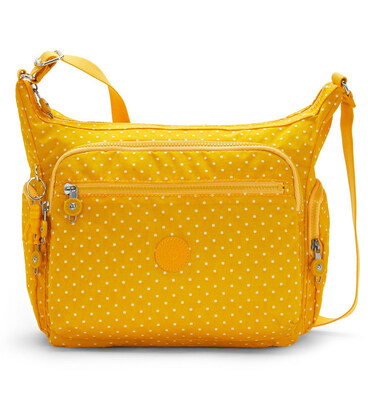 Женская сумка Kipling GABBIE Soft Dot Yellow (M67) KI3186_M67 фото, картинка, изображение