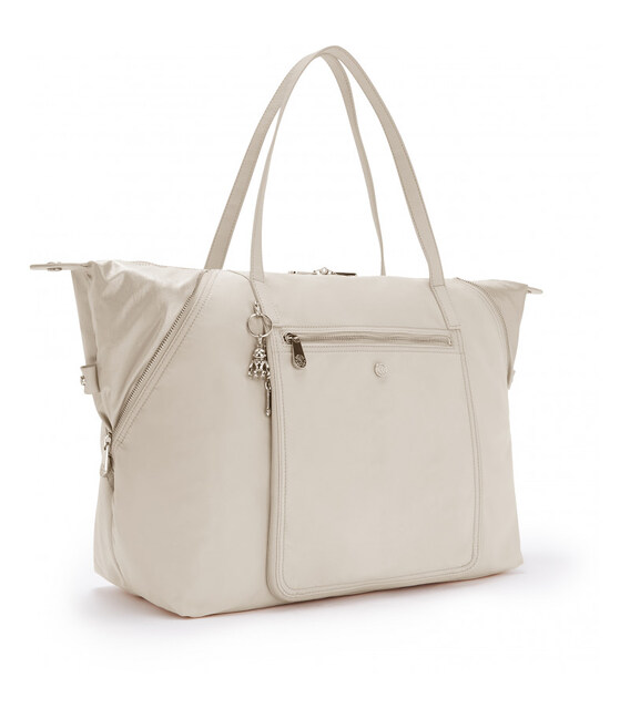 Женская сумка Kipling WELLNESS ART средняя M Ivory Cloud Bl (U25) KI6445_U25 фото