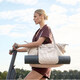 Жіноча сумка Kipling WELLNESS ART M Ivory Cloud Bl (U25) KI6445_U25 картинка, зображення, фото