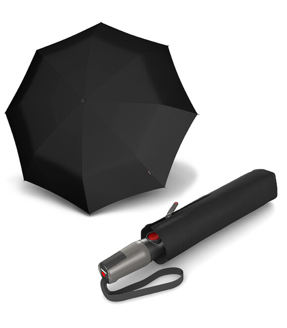 Зонт складной Knirps T.400 Extra Large Duomatic Black Kn9534001000 фото, картинка, изображение