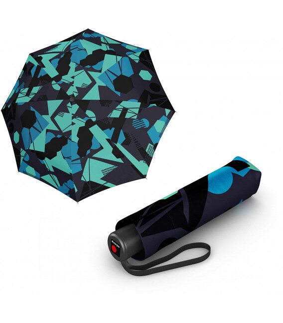 Зонт Knirps A.050 Medium Manual Explore Aqua Kn95 7050 8573 фото, картинка, изображение