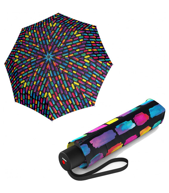 Зонт Knirps A.050 Medium Manual Create Black Kn95 7051 8542 фото, картинка, изображение