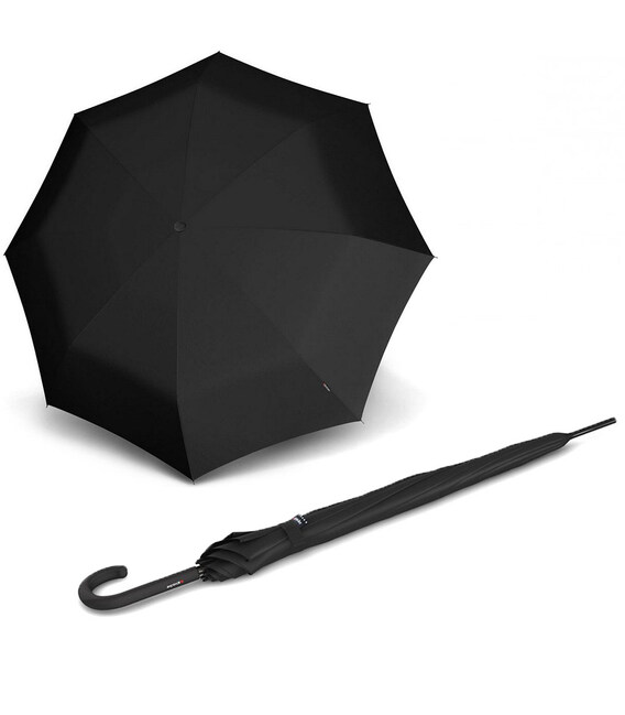 Зонт-трость Knirps A.760 Stick Automatic Black Kn96 7760 1000 фото, картинка, изображение