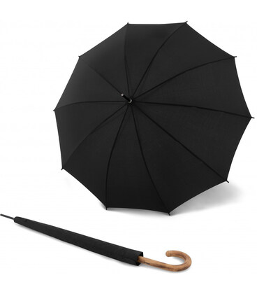 Зонт Knirps A.771 Long Automatic Black Kn96 7771 1000 фото, картинка, изображение