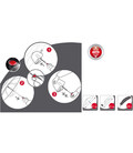 Зонт Knirps C.200 Medium Duomatic Red Kn95 8200 1501 фото, картинка, изображение