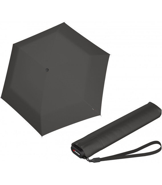 Парасолька Knirps US.050 Ultra Light Slim Manual Dark Grey Kn95 0050 0801 картинка, зображення, фото