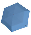 Зонт Knirps US.050 Ultra Light Slim Manual Light Blue Black UV Coating Kn95 0050 2200 фото, картинка, изображение