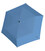 Зонт Knirps US.050 Ultra Light Slim Manual Light Blue Black UV Coating Kn95 0050 2200 фото, картинка, изображение