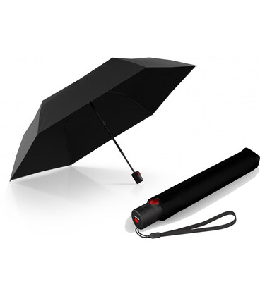 Зонт Knirps U.200 Ultra Light Duomatic Black Black UV Coating Kn95 2200 10012 фото, картинка, изображение