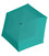 Зонт Knirps U.200 Ultra Light Duomatic Turquoise Black UV Coating Kn95 2200 1340 фото, картинка, изображение