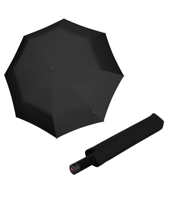 Парасолька складана Knirps U.090 Ultralight XXL Manual Compact Black Kn95 2090 1001 картинка, зображення, фото
