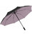 Парасолька Knirps U.090 Ultra Light XXL Manual Compact Black Rose UV Coating Kn95 2090 1009 картинка, зображення, фото