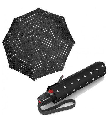Зонт Knirps T.200 Medium Duomatic Kelly Black UV Protection Kn95 3201 4116 фото, картинка, изображение