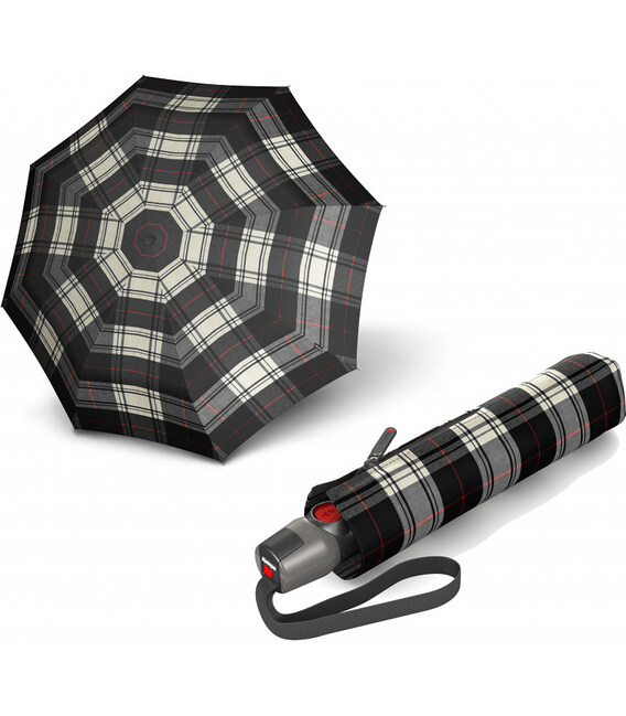 Зонт Knirps T.200 Check Black&White Kn95 3201 5280 фото, картинка, изображение