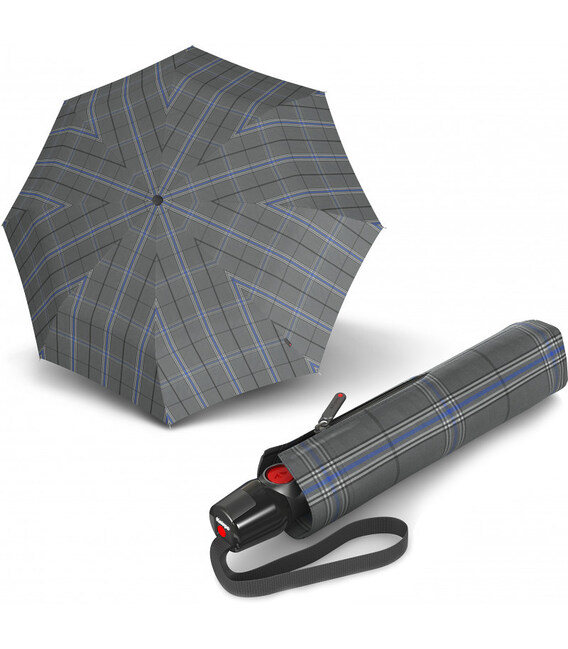 Зонт Knirps T.200 Check Grey Kn95 3201 5991 фото, картинка, изображение