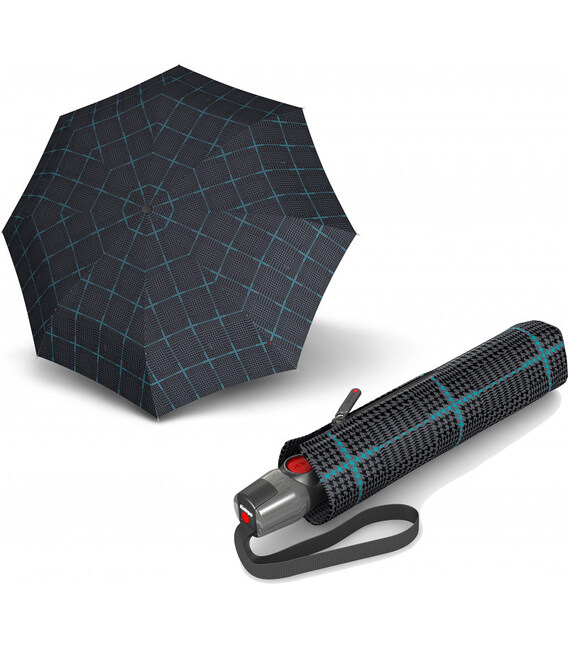 Зонт Knirps T.200 Sherlock Aqua Kn95 3201 7058 фото, картинка, изображение