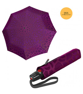 Парасолька Knirps T.200 Medium Duomatic Heal Plum UV Protection Kn95 3201 8564 картинка, зображення, фото