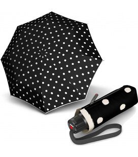 Парасолька Knirps T.010 Dot Art Black Kn95 3010 4901 картинка, зображення, фото