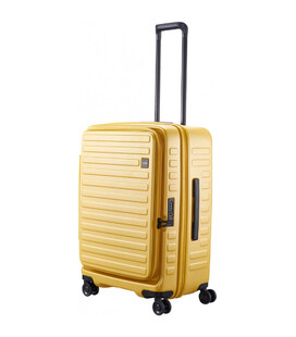 Чемодан Lojel Cubo V4 средний M Mustard Lj-1627-66426 фото, картинка, изображение