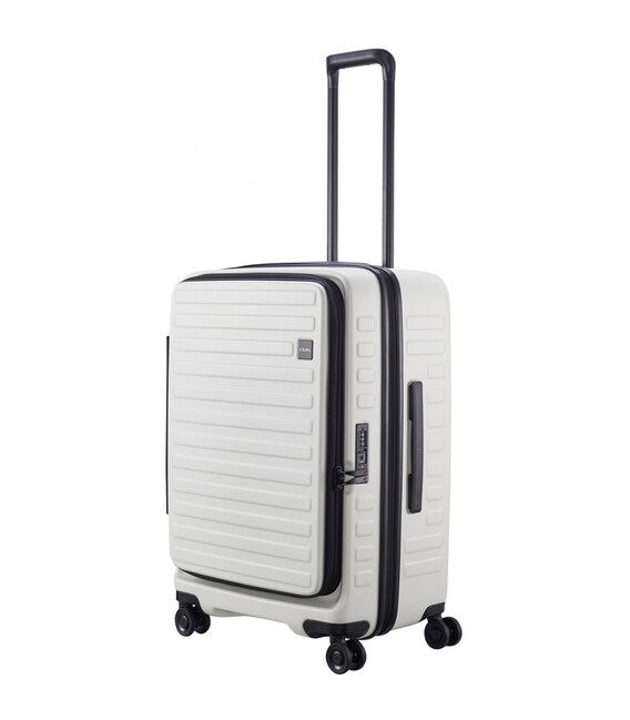 Чемодан Lojel Cubo V4 Midi Off White Lj-1627-15426 фото, картинка, изображение