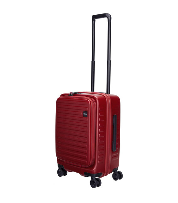 Чемодан Lojel Cubo V4 маленький S Burgundy Lj-1627-90421 фото, картинка, изображение