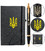 Набор Parker IM UKRAINE Black GT BP Трезубец (шариковая ручка + блокнот Parker) фото, картинка, изображение