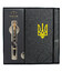 Набір Parker IM UKRAINE Black GT BP Тризуб (кулькова ручка + блокнот Parker) картинка, зображення, фото