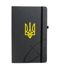 Набор Parker IM UKRAINE Black GT BP Трезубец (шариковая ручка + блокнот Parker) фото, картинка, изображение