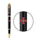 Набір Parker IM ARMY Black GT RB Емблема ЗСУ (ручка-ролер + блокнот Parker) картинка, зображення, фото