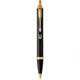 Ручка кулькова Parker IM Black GT BP Тризуб 22032_TR картинка, зображення, фото