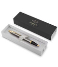Ручка шариковая Parker IM Grey Lacquer GT BP 21 132 фото, картинка, изображение