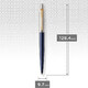 Ручка шариковая Parker JOTTER Royal Blue GT BP 14 132 фото